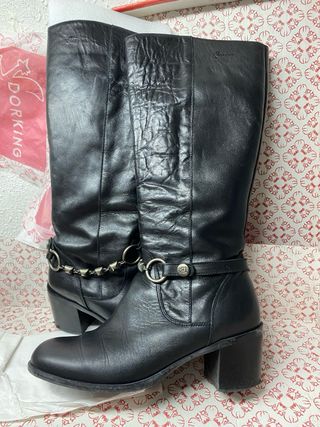 Botas altas negras