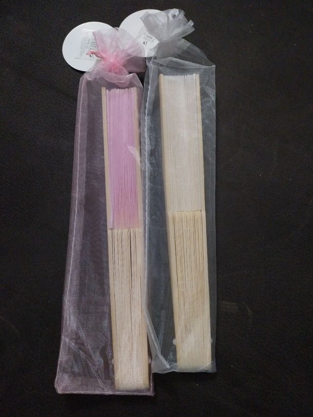 Abanicos.