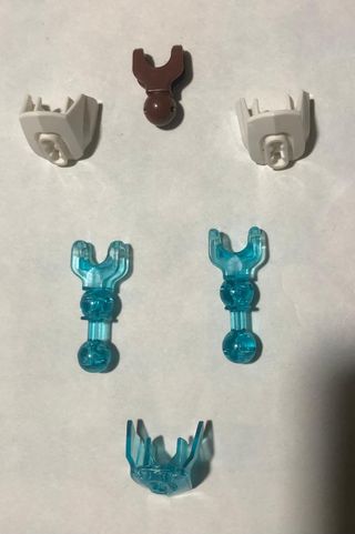 Lego Chima pezzi vari (testa e coda Chi Cragger)