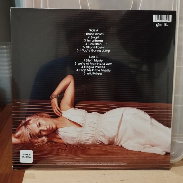 Natasha bedingfield - unwritten vinilo naranja