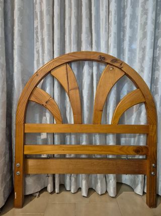 2 Cabeceros de madera