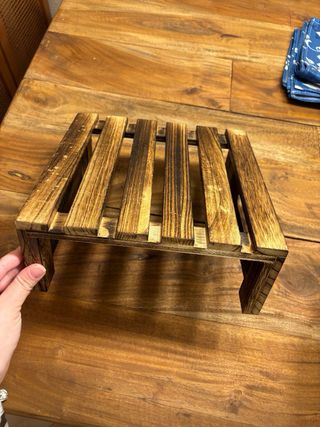 Montajes de tablas de maderas para eventos