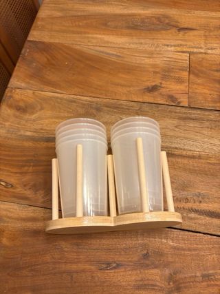 Montajes de tablas de maderas para eventos