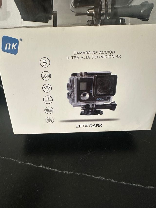 Camara Zeta Dark 4k acuática!