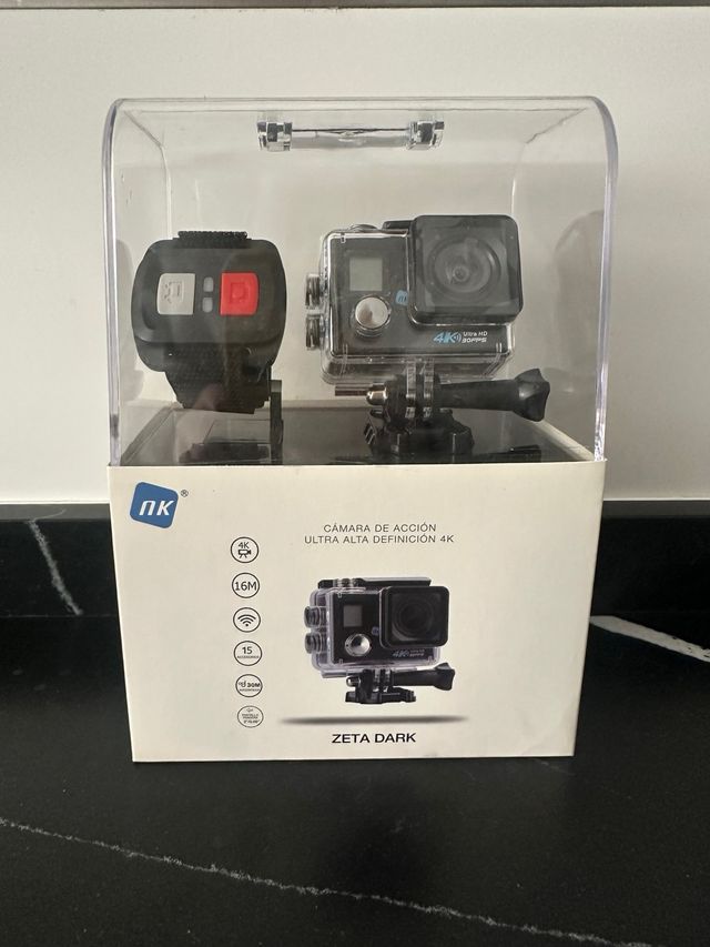 Camara Zeta Dark 4k acuática!