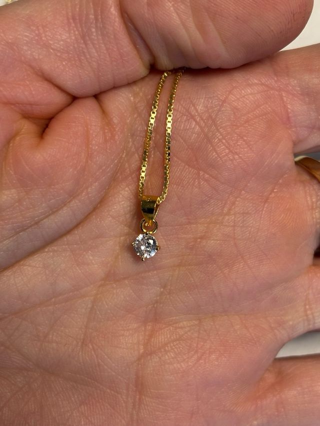 Collana veneziana punto luce argento 925 placcato