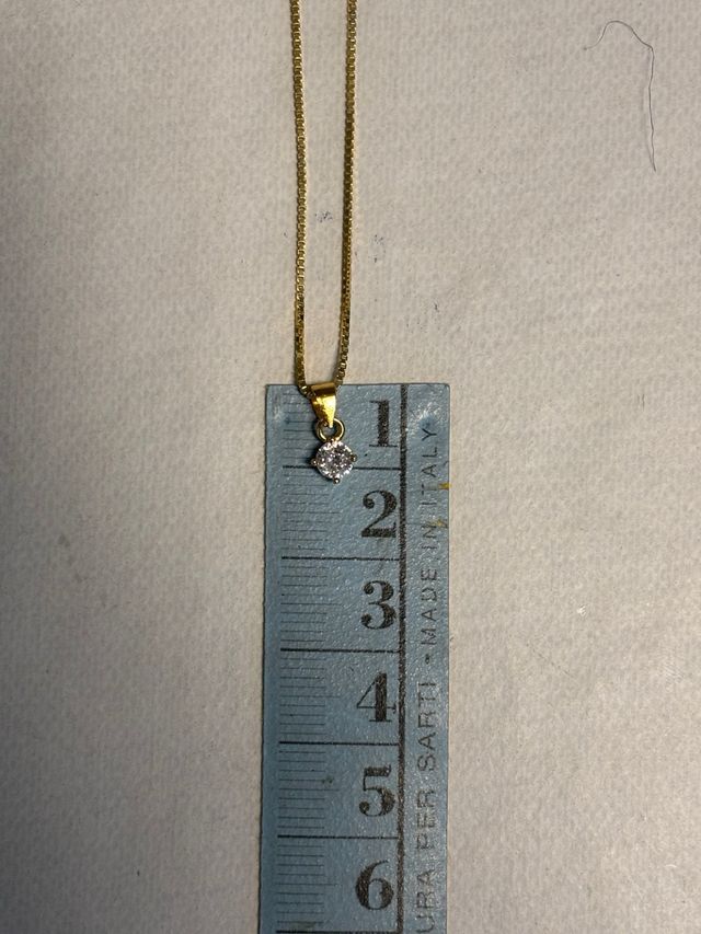 Collana veneziana punto luce argento 925 placcato