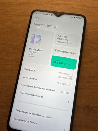Movil Xiaomi Redmi Note 8 Pro