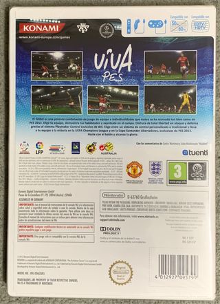 Videojuego PES 2013 Wii