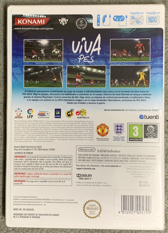 Videogioco PES 2013 Wii