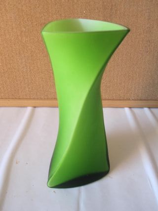 Vaso decorativo vintage a spirale porta fiori orna