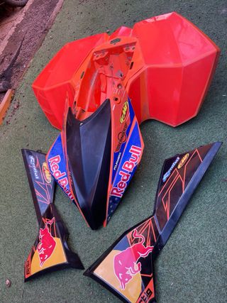 Juego plasticos quad KTM