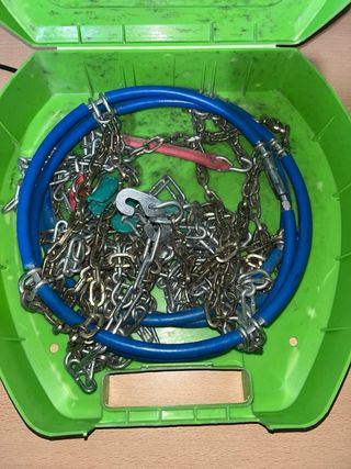 Cadenas para hielo y nieve de coche