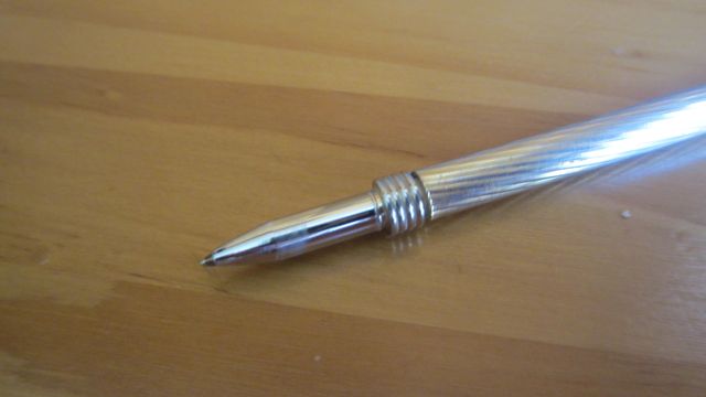 BOLIGRAFO BAÑO ORO AÑOS 60