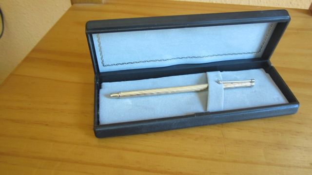 BOLIGRAFO BAÑO ORO AÑOS 60