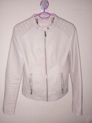 NEGOCIABLE Chaqueta beige cuero
