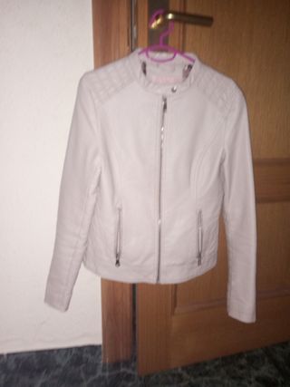 NEGOCIABLE Chaqueta beige cuero