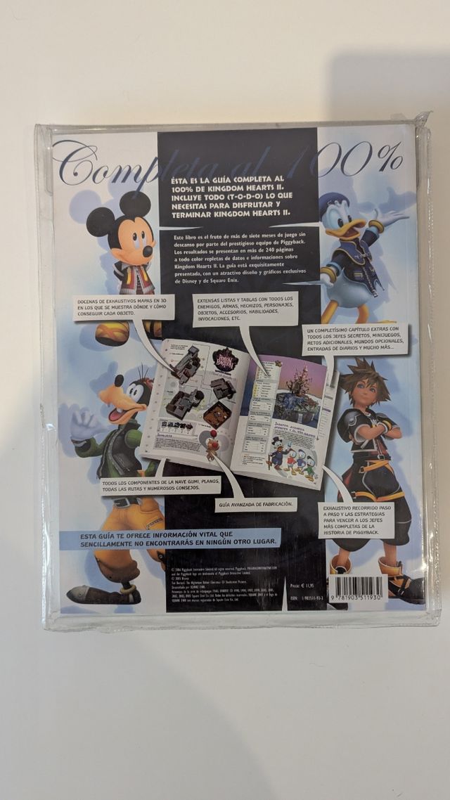 Kingdom Hearts II Guía Oficial Precintada