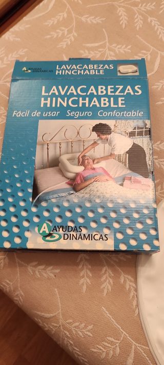 Lavacabezas hinchable