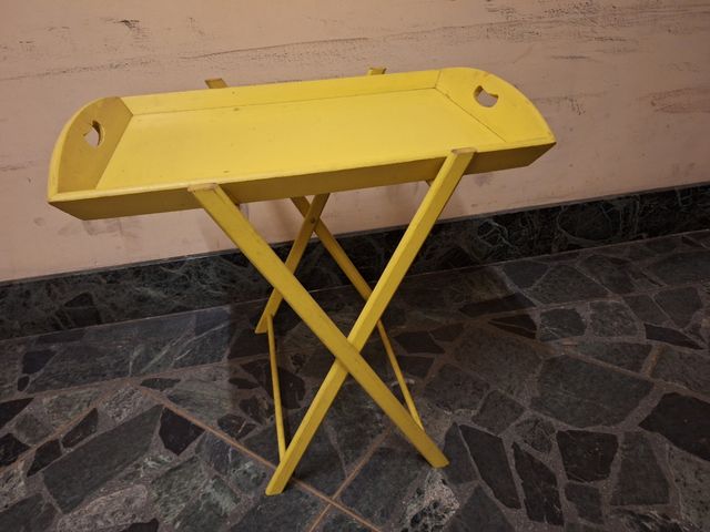 Tavolino da servizio smontabile