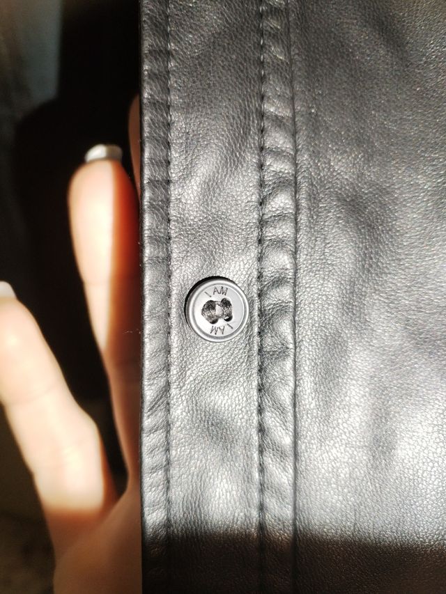 Camicia donna ecopelle