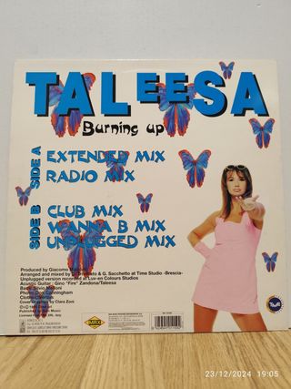Vinilo Taleesa - Burning Up