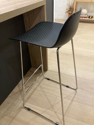 Sgabelli da cucina/ufficio neri