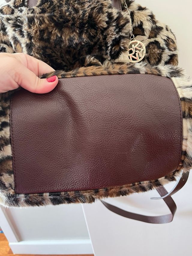 Bolso Dkny leopardo