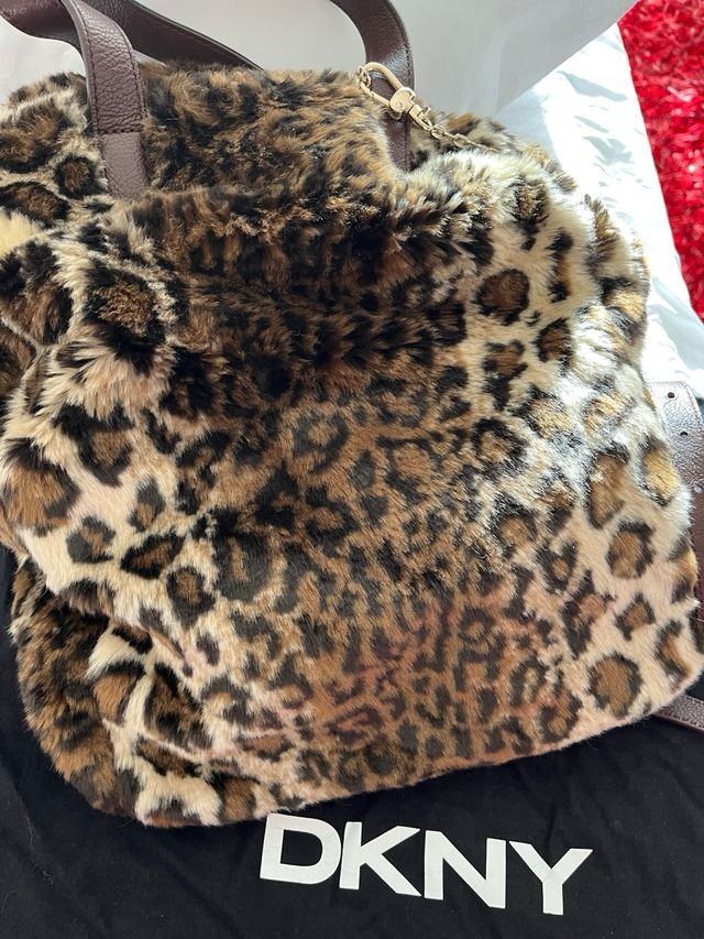 Bolso Dkny leopardo