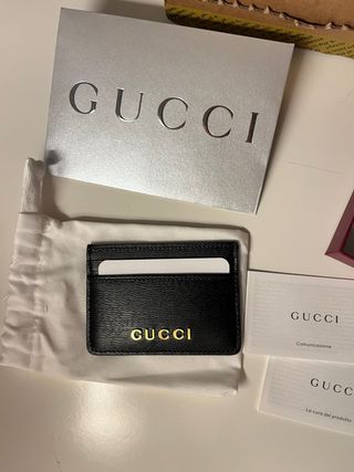 Tarjetero Gucci de Piel 
