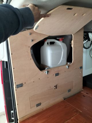 Muebles camper Furgo Fiat Doblo