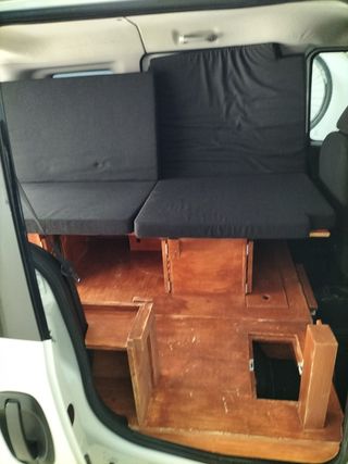 Muebles camper Furgo Fiat Doblo
