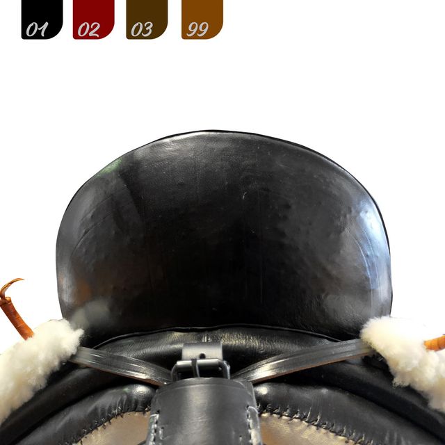 SILLA VAQUERA AMAZONA BORREGUILLO NATURAL NUEVA