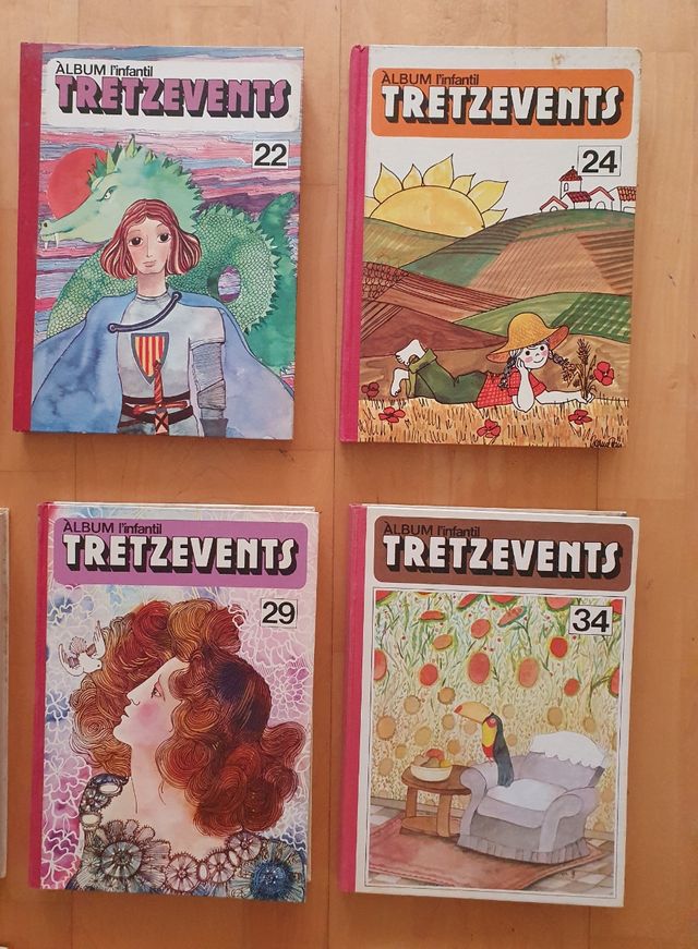 12 volums revista infantil TRETZEVENTS