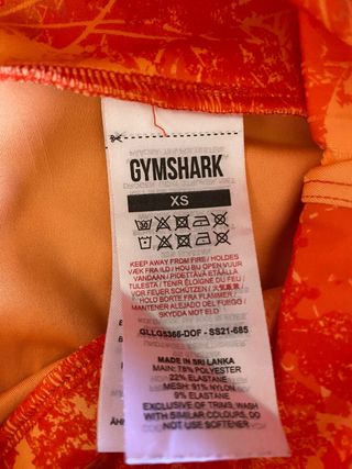 Mallas Gymshark nuevas XS