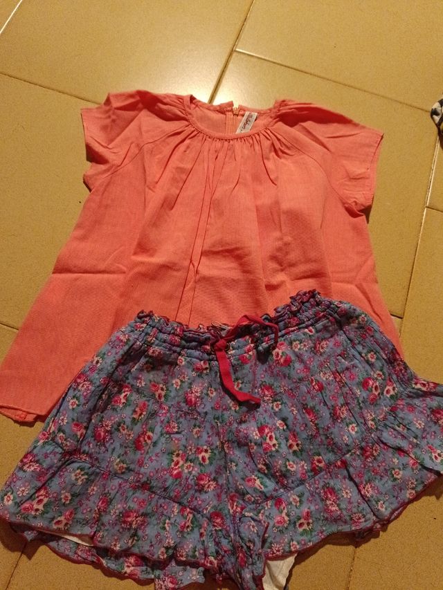 Conjunto niña T4-6