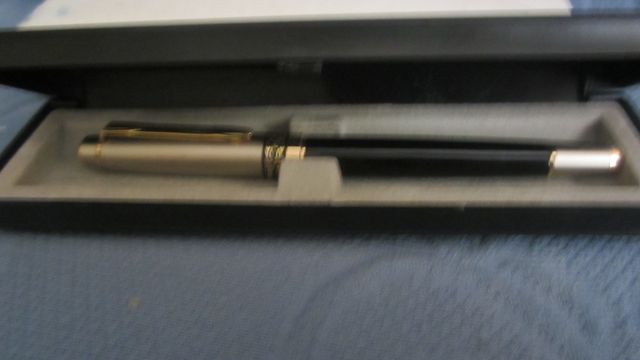 PLUMA BAÑO ORO AÑOS 50 ALEMANA