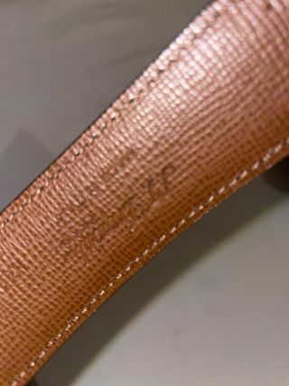 Cintura uomo doppio  colore ST Dupont