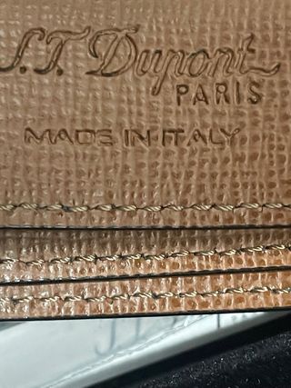 Cintura uomo doppio  colore ST Dupont