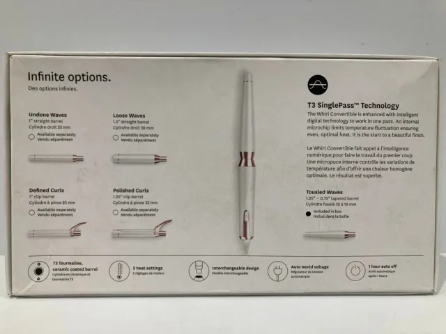 Rizador de pelo intercambiable marca T3