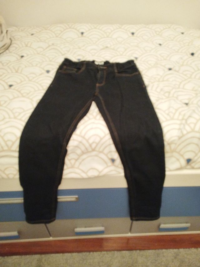 Pantalon vaquero skinny azul oscuro XS