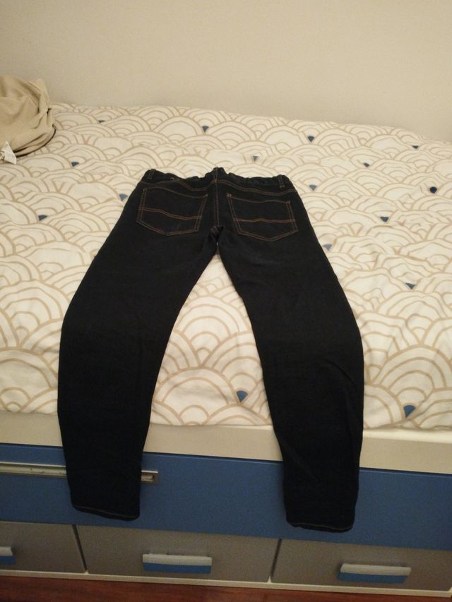Pantalon vaquero skinny azul oscuro XS