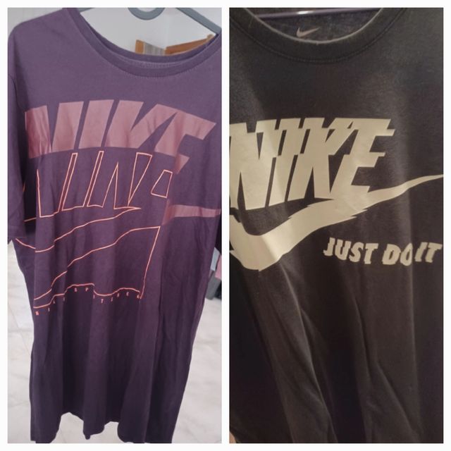 Lote 2 camisetas NIKE