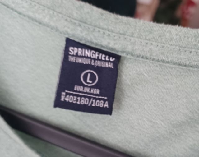 Lote 2 camisetas Springfield