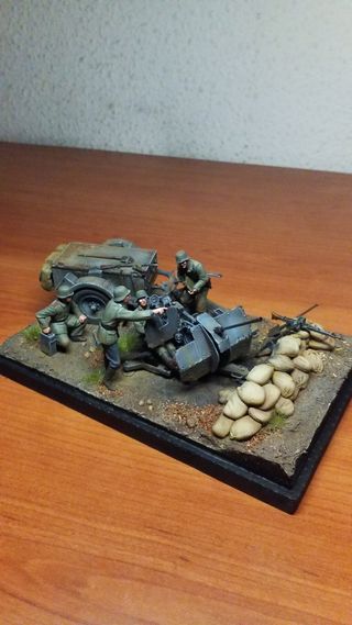 El Flak 38 (cañon militar aleman)