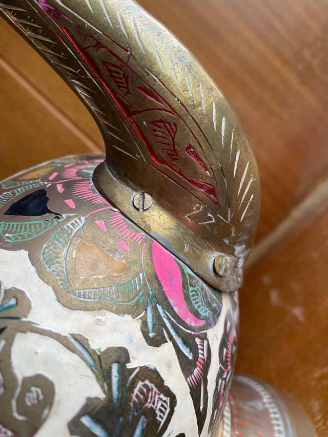 Tetera grande esmaltada