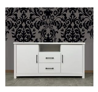Muebles para comedor en blanco nieve