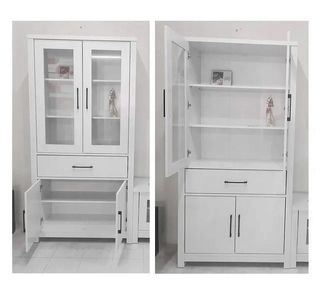 Muebles para comedor en blanco nieve
