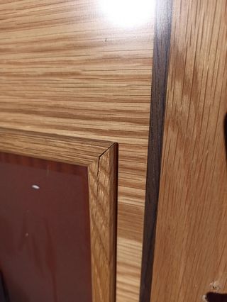 Puerta interior con cristales