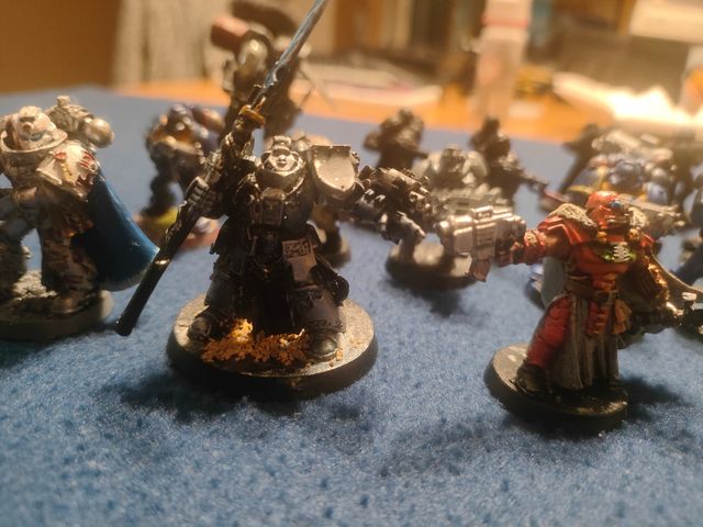 Lote Warhammer 3 metal